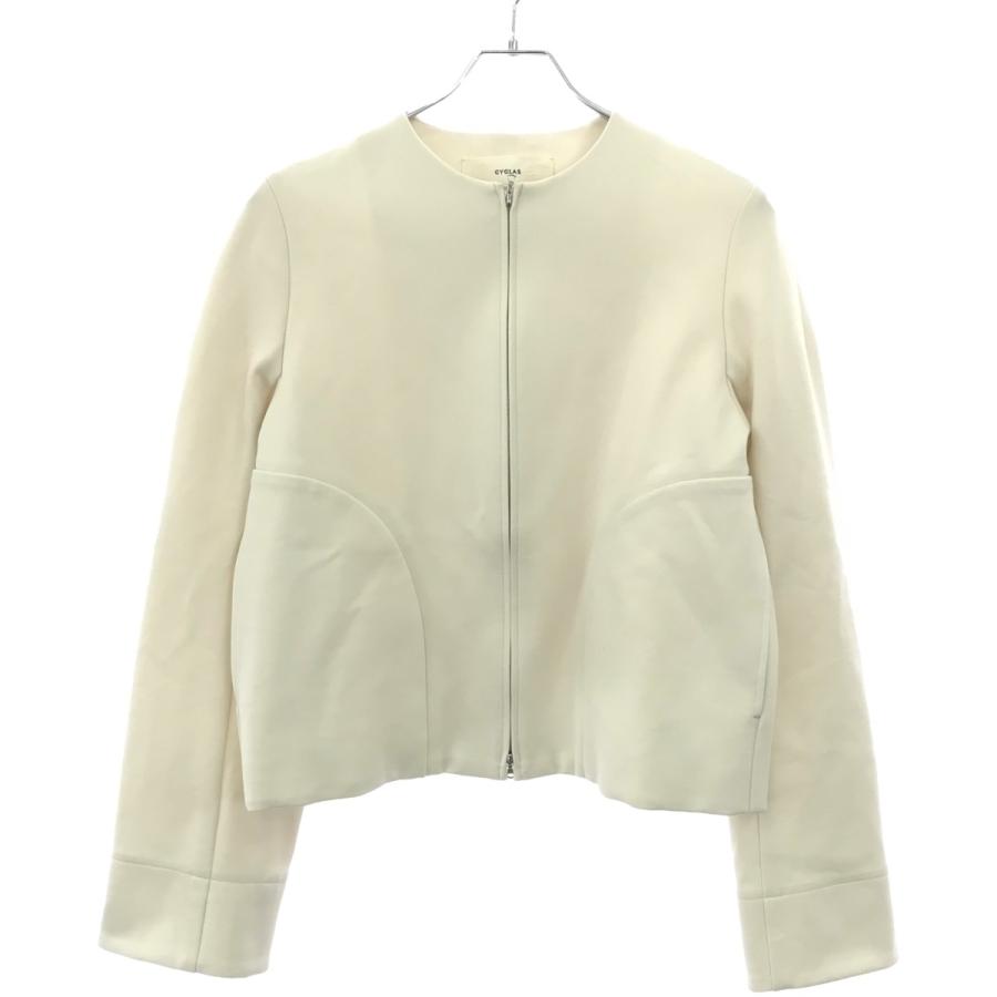 CYCLAS シクラス ノーカラージャケット 21-SS-112-JK-2ND アイボリー 