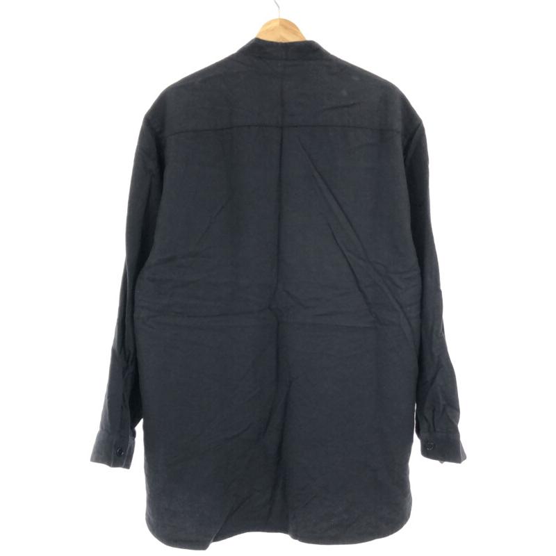 loomer ルーマー 20AW SUPER120 BANDCOLLAR SHIRT バンドカラーシャツ 