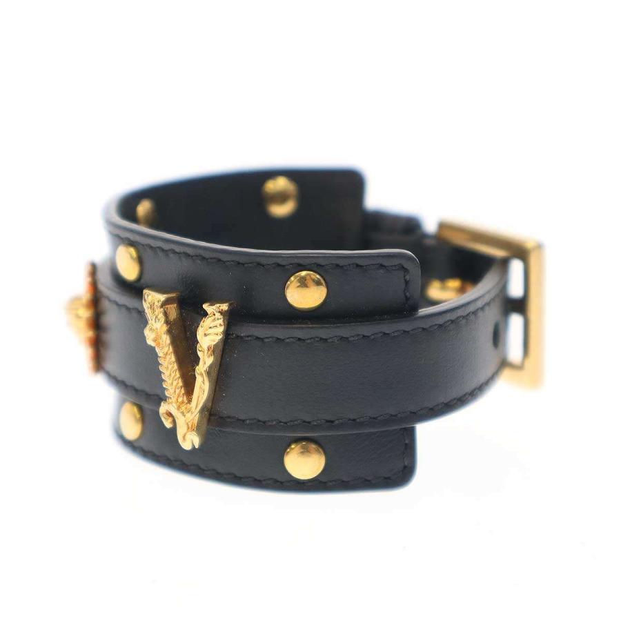 VERSACE（ヴェルサーチェ） ヴェルサーチ メデューサチャーム レザー
