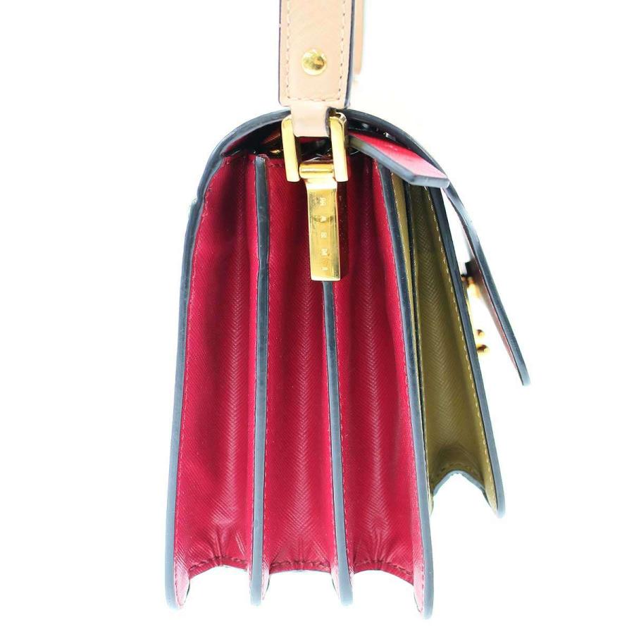 MARNI マルニ Trunk Bag トランク レザーショルダーバッグ