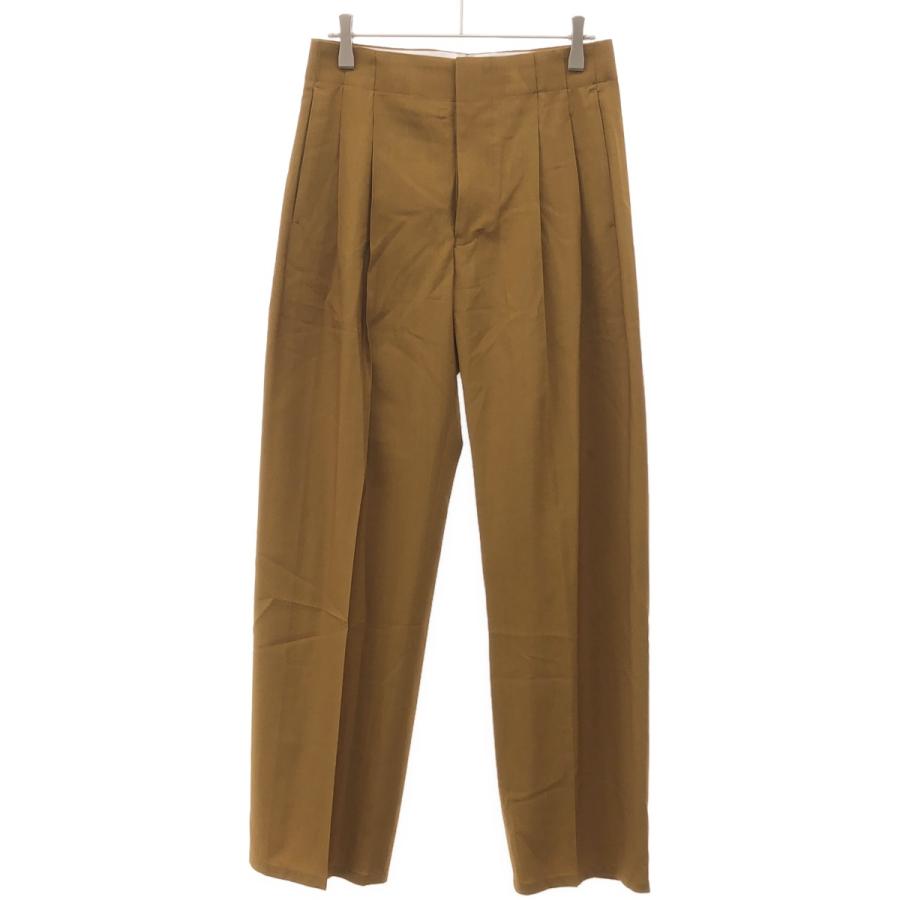 OVERCOAT オーバーコート 23SS Tucked Trouser In Tropical Wool 