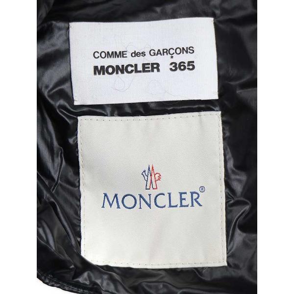 COMME des GARCONS × MONCLER コムデギャルソン × モンクレール 365 ジップアップダウンベスト ブラック サイズ:0 レディース ITN0NBNQXR5S｜modescape｜03