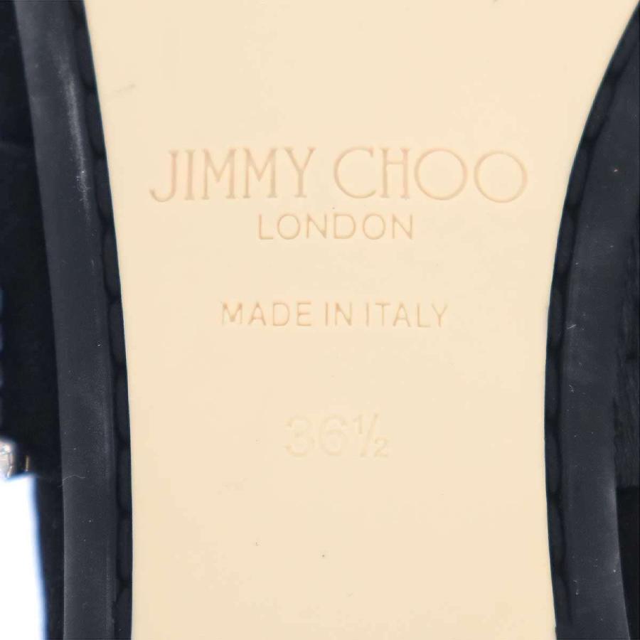 JIMMY CHOO ジミー チュウ KRISTA FLAT クリスタルバックル フラット
