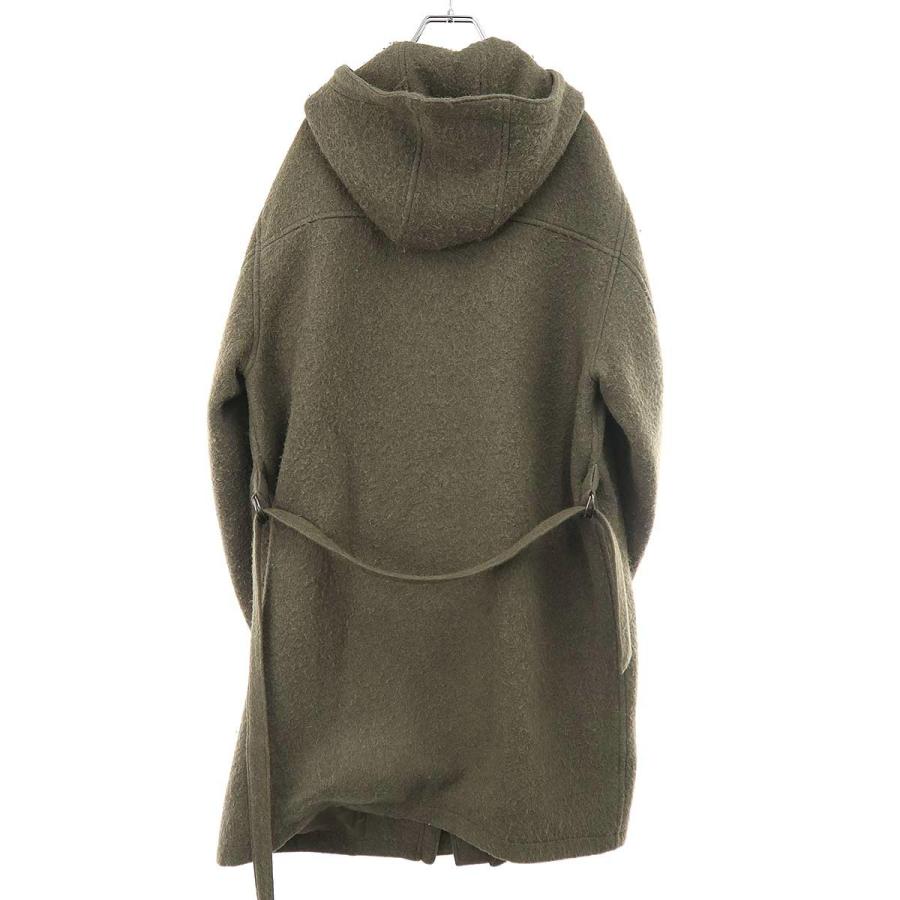 AURALEE（オーラリー） 23AW BRUSHED ALPACA WOOL MELTON HOODED COAT