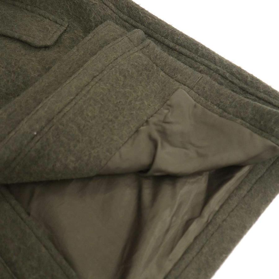 AURALEE（オーラリー） 23AW BRUSHED ALPACA WOOL MELTON HOODED COAT 