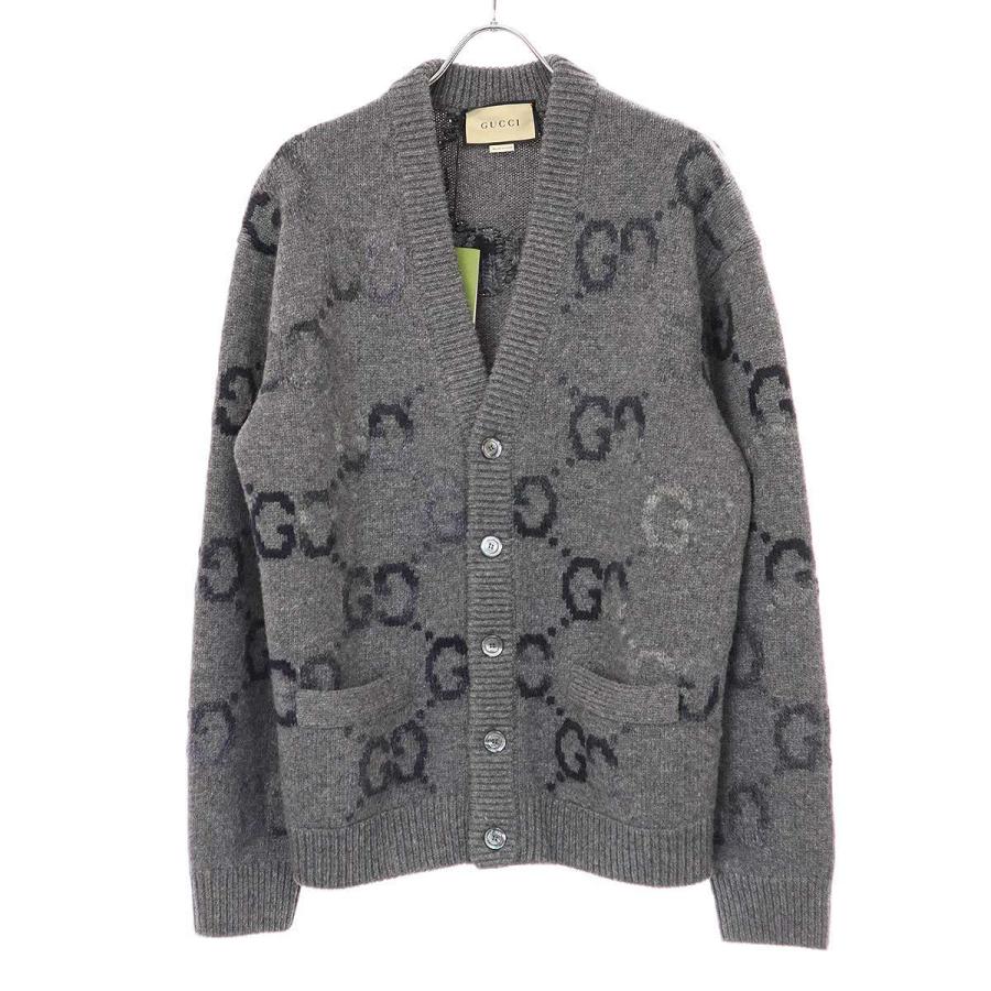 GUCCI グッチ 24SS GG インターシャ ウールカーディガン 770507 GUCCI グッチ 24SS GG インターシャ ウールカーディガン 770507