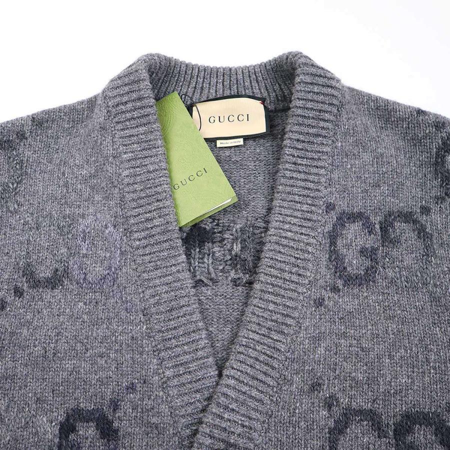 GUCCI グッチ 24SS GG インターシャ ウールカーディガン 770507 GUCCI グッチ 24SS GG インターシャ ウールカーディガン 770507