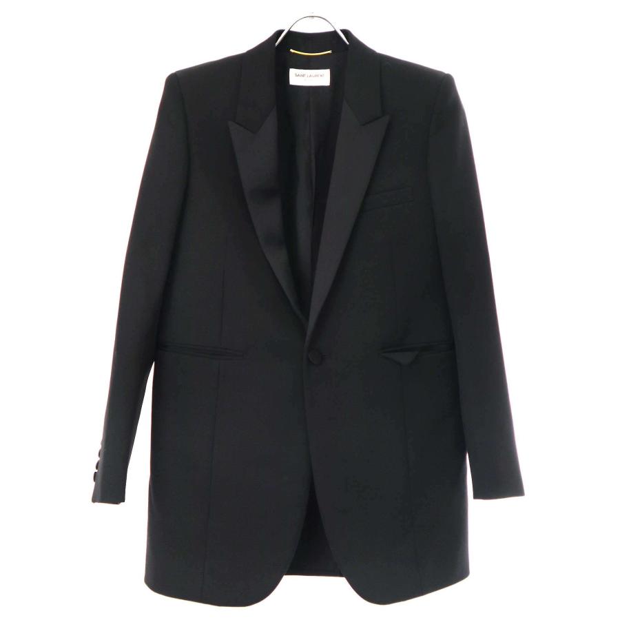 SAINT LAURENT PARIS サンローラン パリ サテンラペル SAINT LAURENT PARIS サンローラン パリ サテンラペル