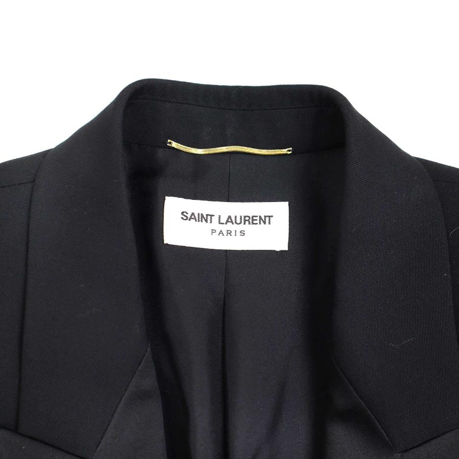 SAINT LAURENT PARIS サンローラン パリ サテンラペル SAINT LAURENT PARIS サンローラン パリ サテンラペル