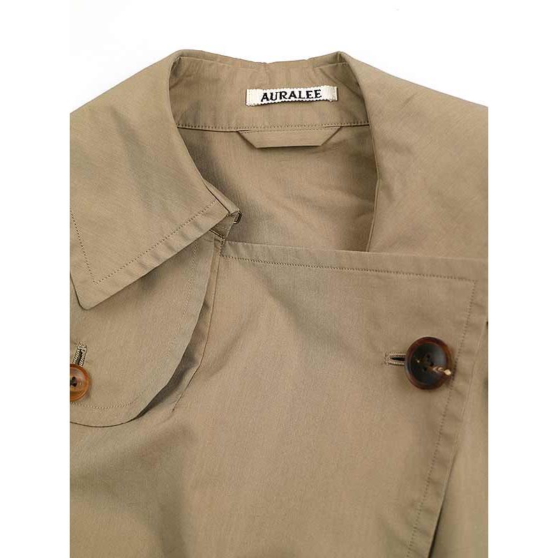 AURALEE オーラリー 20SS FINX POLYESTER BIG TRENCH COAT AURALEE オーラリー 20SS FINX POLYESTER BIG TRENCH COAT