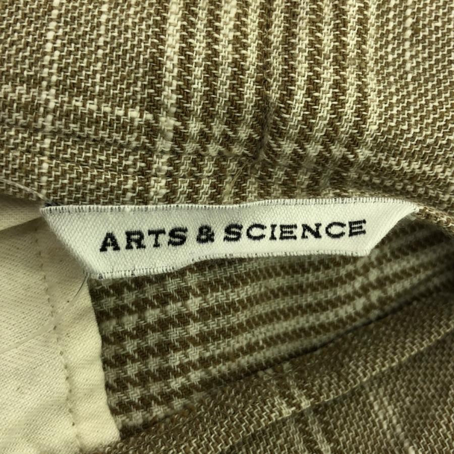 ARTS & SCIENCE（アーツアンドサイエンス） チェック柄サルエルパンツ