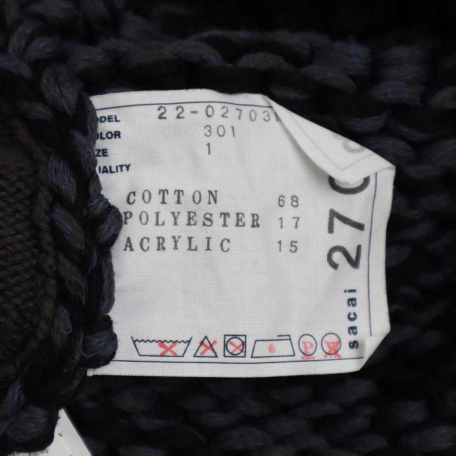 sacai サカイ 22SS Buffalo Check Knit Pullover バッファローチェック