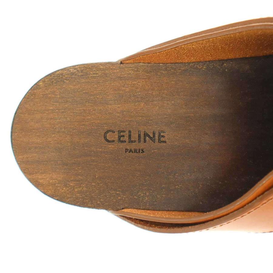 CELINE セリーヌ Les Bois サボ サンダル ブラウン 36 CELINE セリーヌ Les Bois サボ サンダル ブラウン 36