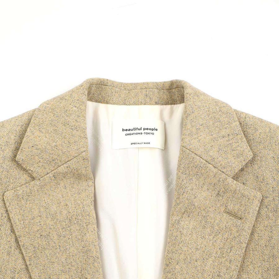 beautiful people ビューティフルピープル 23AW melange melton S2B  