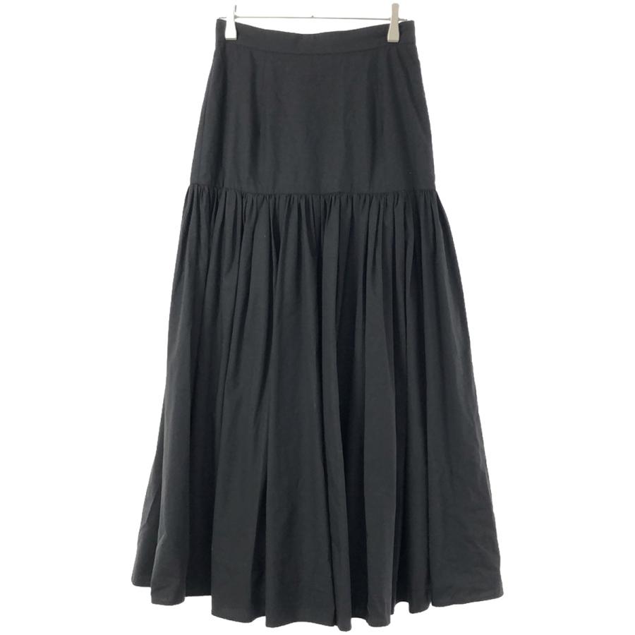 CLANE クラネ 22SS GATHER TIERED MAXI SKIRT ギャザーティアード  