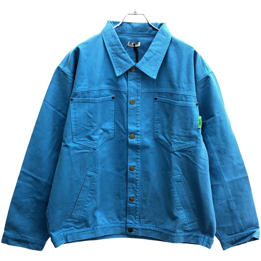 WILLY CHAVARRIA オーバーサイズ デニム ミリタリージャケット WILLY CHAVARRIA ウィリーチャバリア オーバーサイズデニム