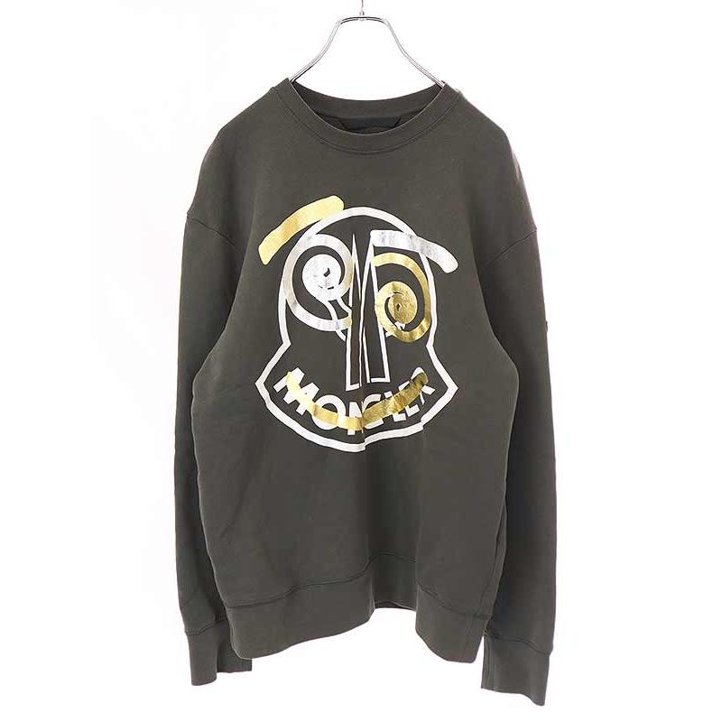 MONCLER GENIUS 1952 モンクレールジーニアス 22AW ロゴプリントクルー