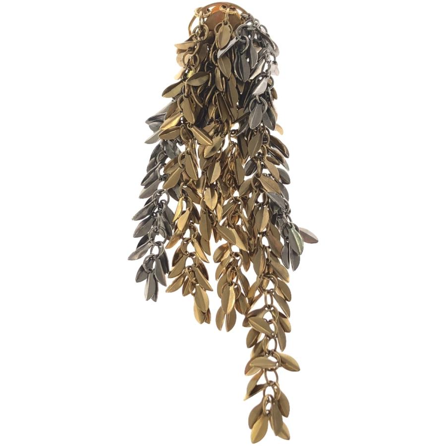 LOEWE（ロエベ） 16SS メタルチェーンシングルピアス ゴールド