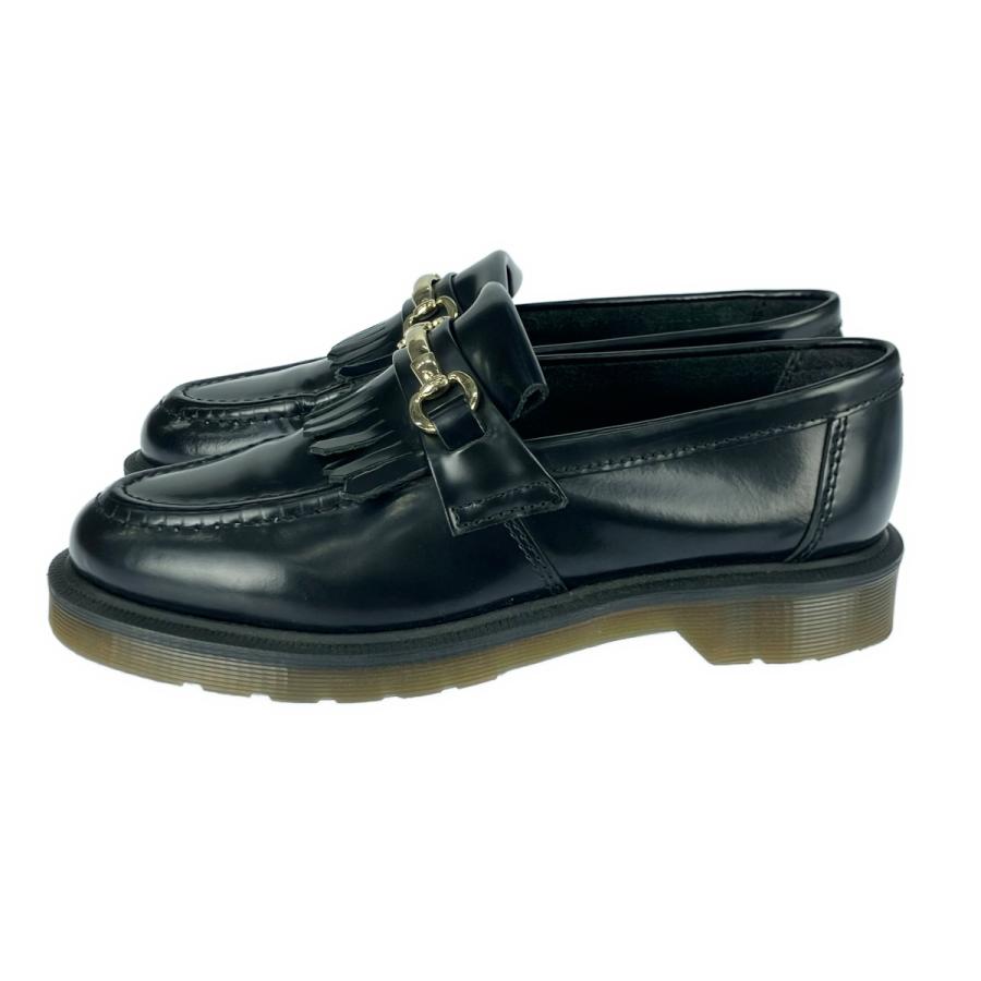 Dr. Martens ブラックローファー US7　ホースビット Dr.Martens（ドクターマーチン） ADRIAN SNAFFLE ホースビットタッセル