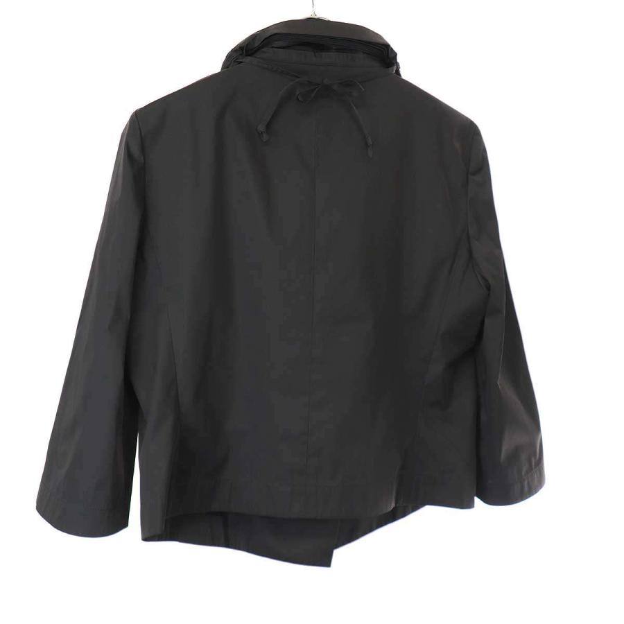 Noremid 黒ジャケット 即完品 sサイズ スパイダージャケット ISSEY MIYAKE（イッセイミヤケ） 11SS プリーツカラーナイロン