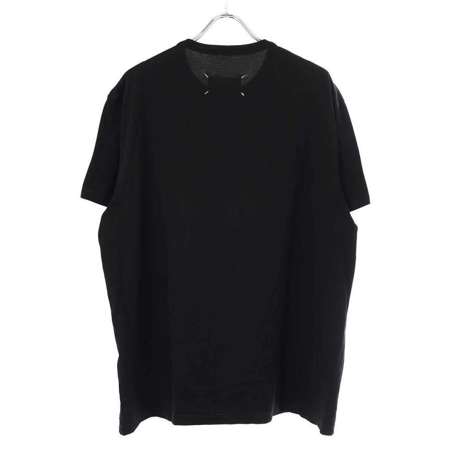 25SS【新品】MAISON MARGIELA マルジェラ 反転ロゴ刺繍Tシャツ 新品】MAISON MARGIELA マルジェラ 反転ロゴ刺繍 Tシャツ L Maison