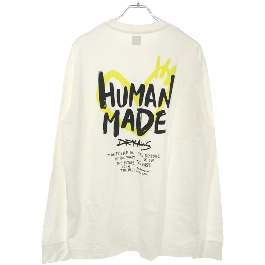【未使用、巾着袋つき】ヒューマンメイド HUMAN MADE 長袖　ポロシャツ HUMAN MADE（ヒューマンメード） ヒューマンメイド 24SS GRAPHIC L/S T