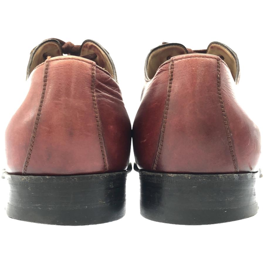 GUCCI グッチ プレーントゥレザーシューズ 132497 ボルドー 41 E