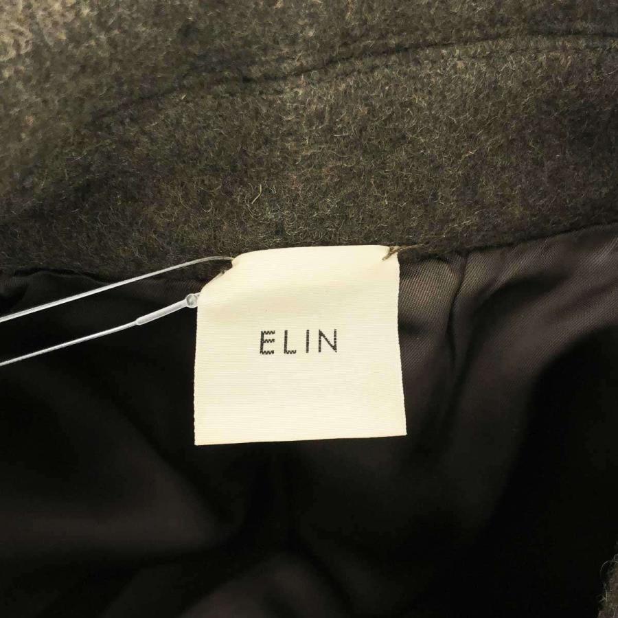 ELIN（エリン） メルトンウールベルテッドロングコート 11506-33