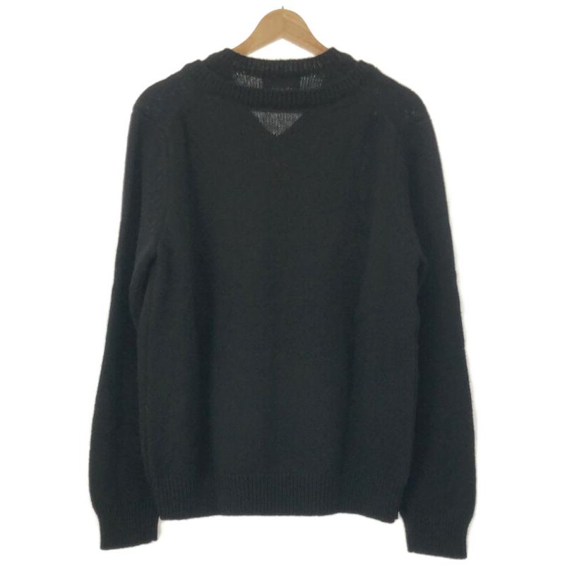 COMME des GARÇONS ブラック Vネックセーター BLACK COMME des GARCONS ブラック コムデギャルソン 20AW ダブルV