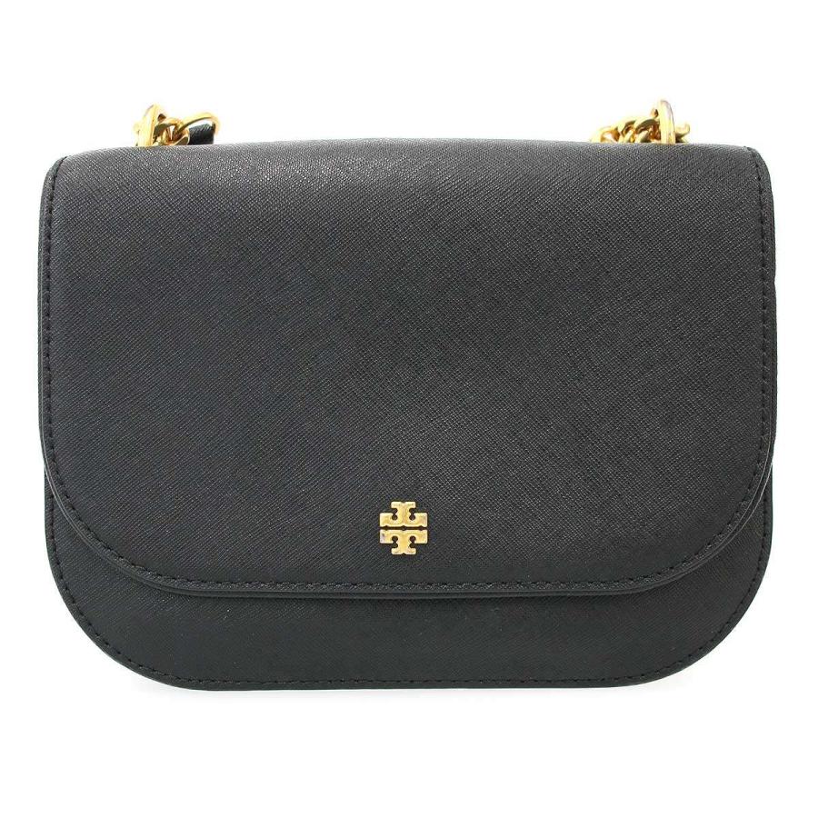 TORY BURCH トリーバーチ エマーソン アジャスタブルフラップチェーンショルダーバッグ  ブラック TORY BURCH（トリーバーチ） エマーソン アジャスタブルフラップ