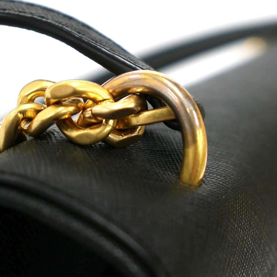 TORY BURCH トリーバーチ エマーソン アジャスタブルフラップチェーンショルダーバッグ  ブラック TORY BURCH（トリーバーチ） エマーソン アジャスタブルフラップ