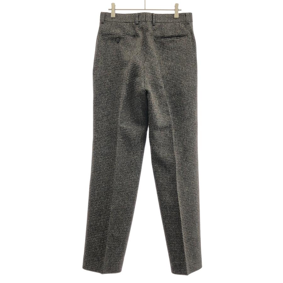 AURALEE オーラリー 25AW ALPACA WOOL SILK TWEED SLACKS アルパカウールツイードスラックスパンツ A25AP04LS グレー 3 AURALEE（オーラリー） 25AW ALPACA WOOL SILK TWEED SLACKS アルパカ