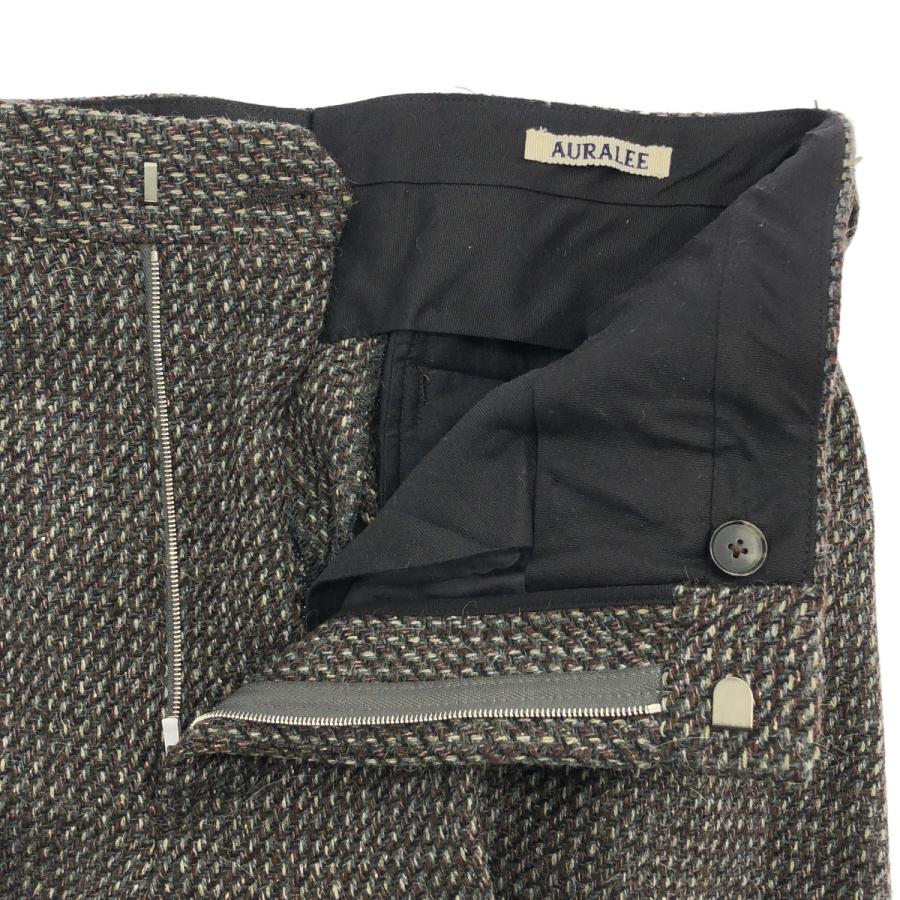 AURALEE（オーラリー） 25AW ALPACA WOOL SILK TWEED SLACKS アルパカ