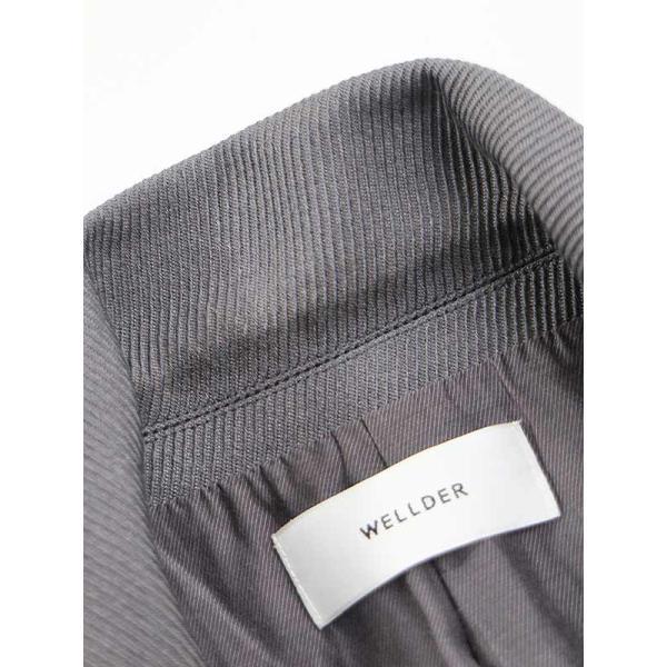 WELLDER ウェルダー BOXY JACKET ボックスシルエットジャケット グレー
