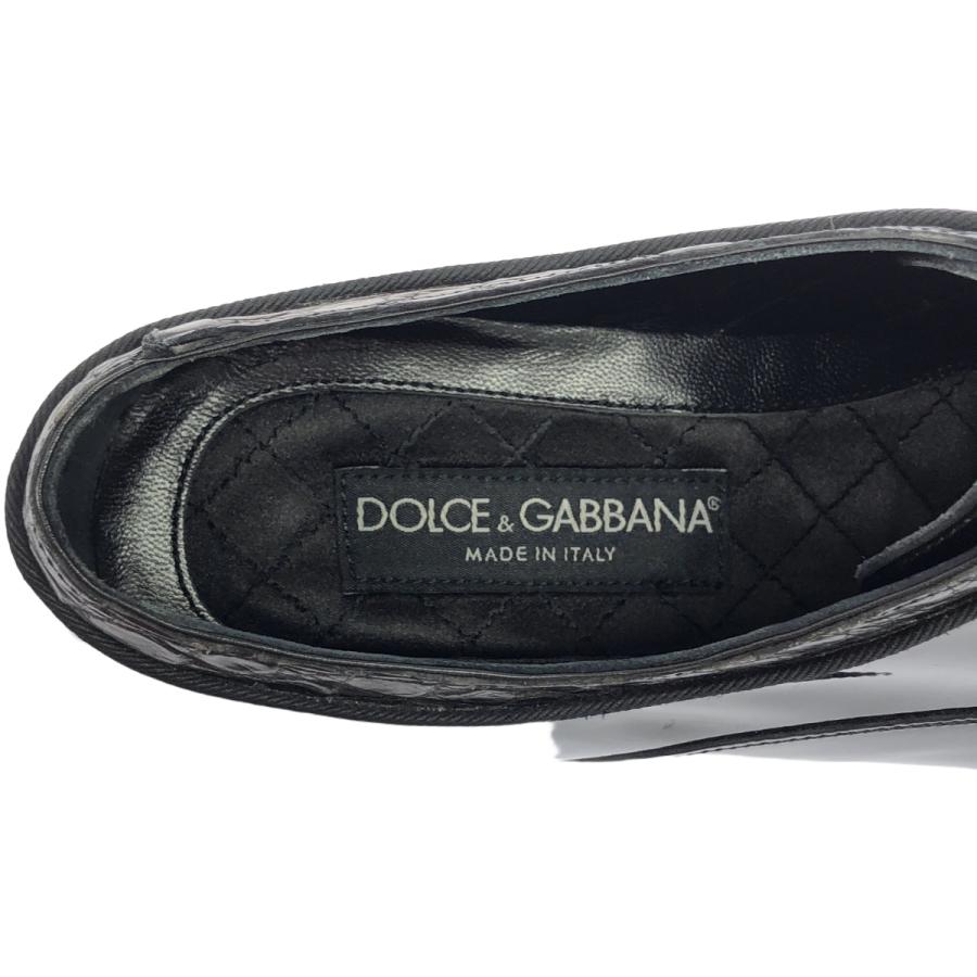 DOLCE&GABBANA（ドルチェ & ガッバーナ） クロコ切替ポインテッドトゥ