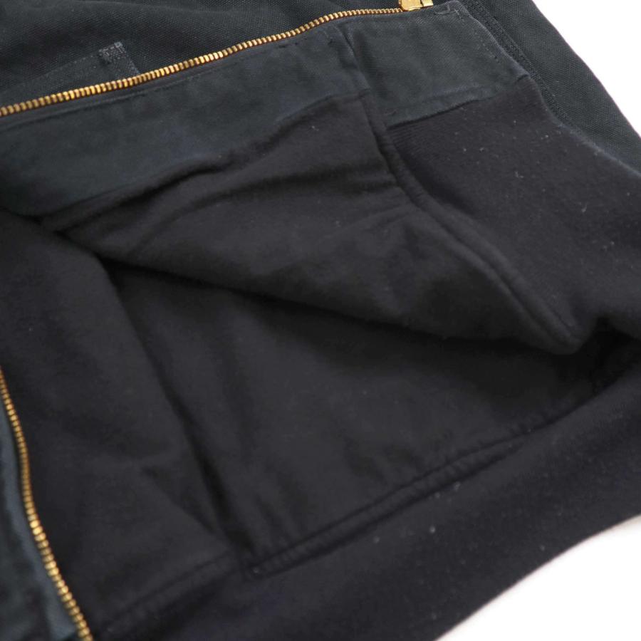 COMOLI コモリ 23SS コットンダックジップパーカー X01-01011 ブラック