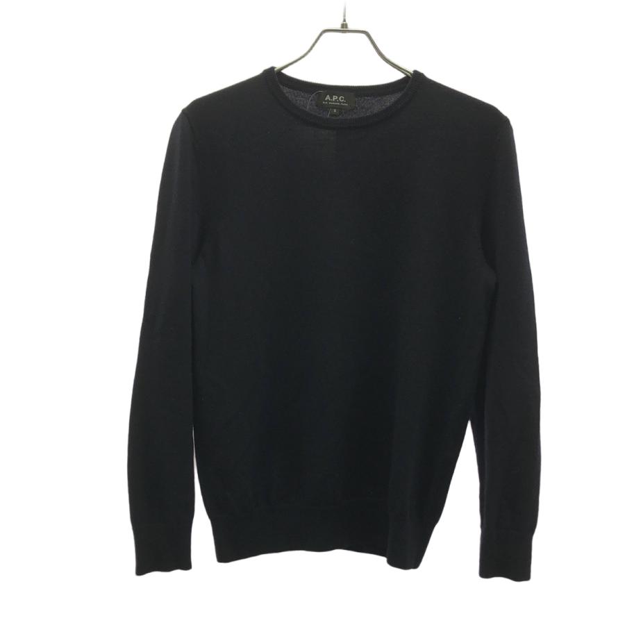 A.P.C.（アーペーセー） A.P.C ウールニットセーター ネイビー S 
