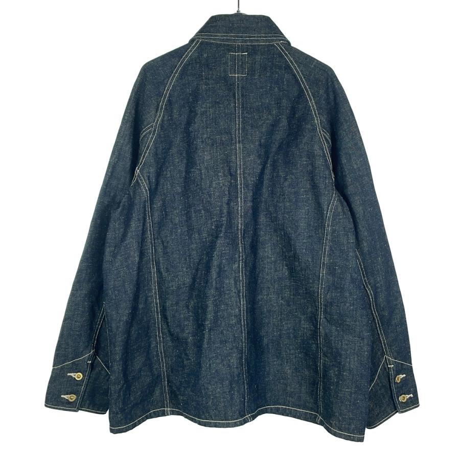 F.O.B FACTORY エフオービーファクトリー ヘンプデニムカバーオールジャケット F2410 インディゴ M ITNXR2PQJB5E | FOB FACTORY | 01