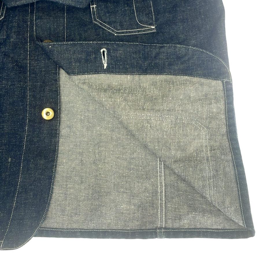 F.O.B FACTORY エフオービーファクトリー ヘンプデニムカバーオールジャケット F2410 インディゴ M ITNXR2PQJB5E | FOB FACTORY | 04