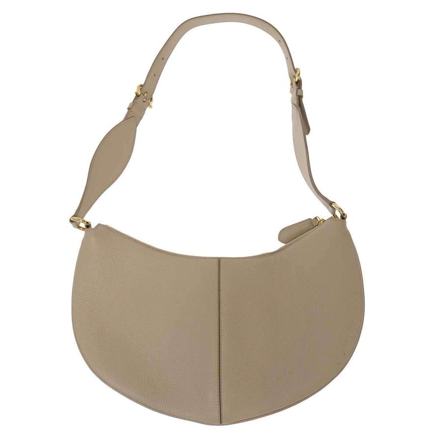 Salvatore Ferragamo サルバトーレ フェラガモ Maxi Gancio Shoulder Bag レザーショルダーバッグ  グレー FERRAGAMO（フェラガモ） Salvatore Ferragamo サルバトーレ Maxi