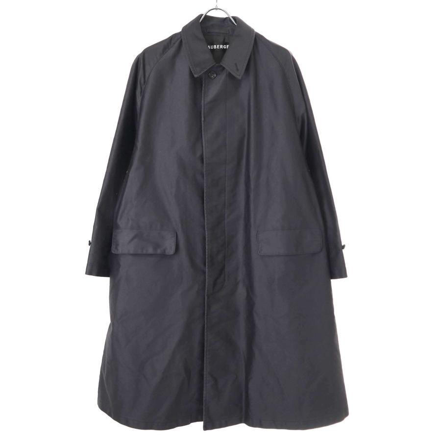 AUBERGE（オーベルジュ） 21SS DM MAC ブラックモールスキンコート