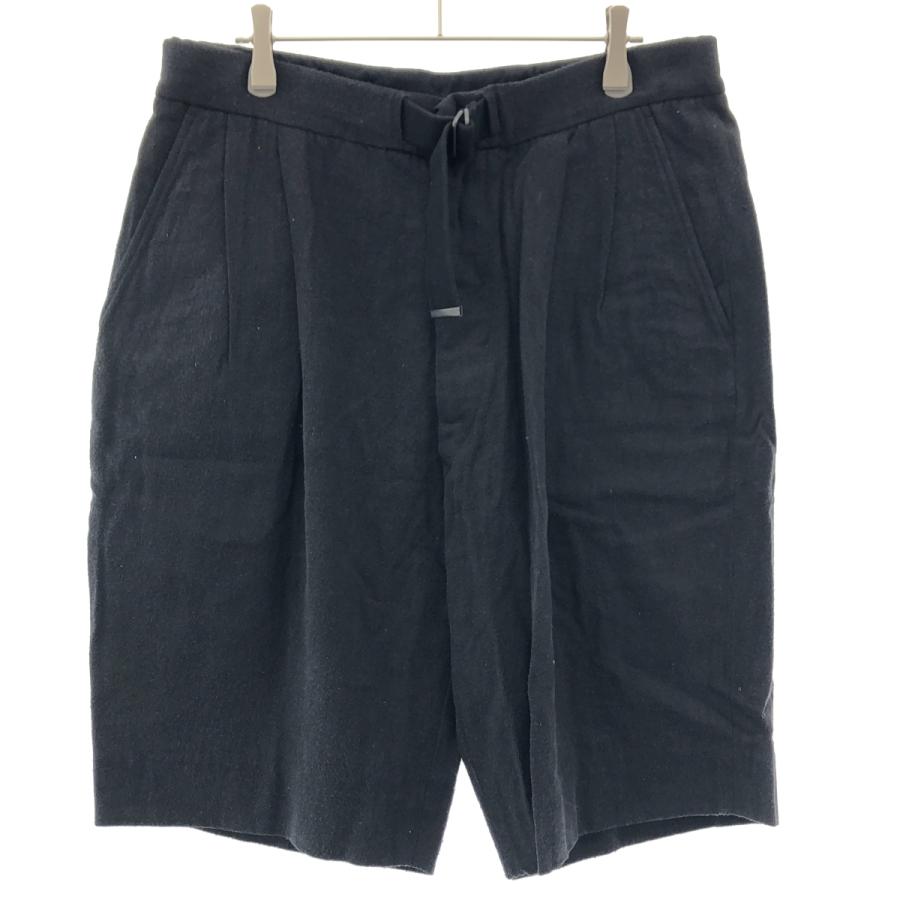 COMOLI（コモリ） 22SS シルクネップショーツ V01-03017 ブラック 2