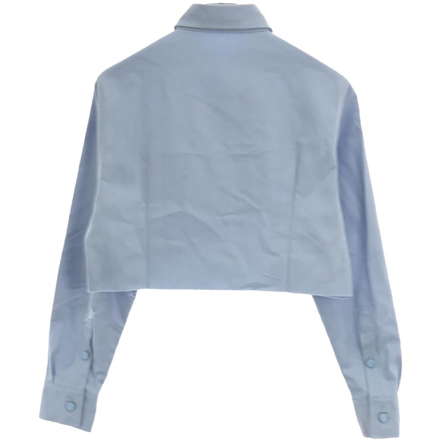 レディース 23SS【未使用】RAF SIMONS CROPPED DENIM SHIRT