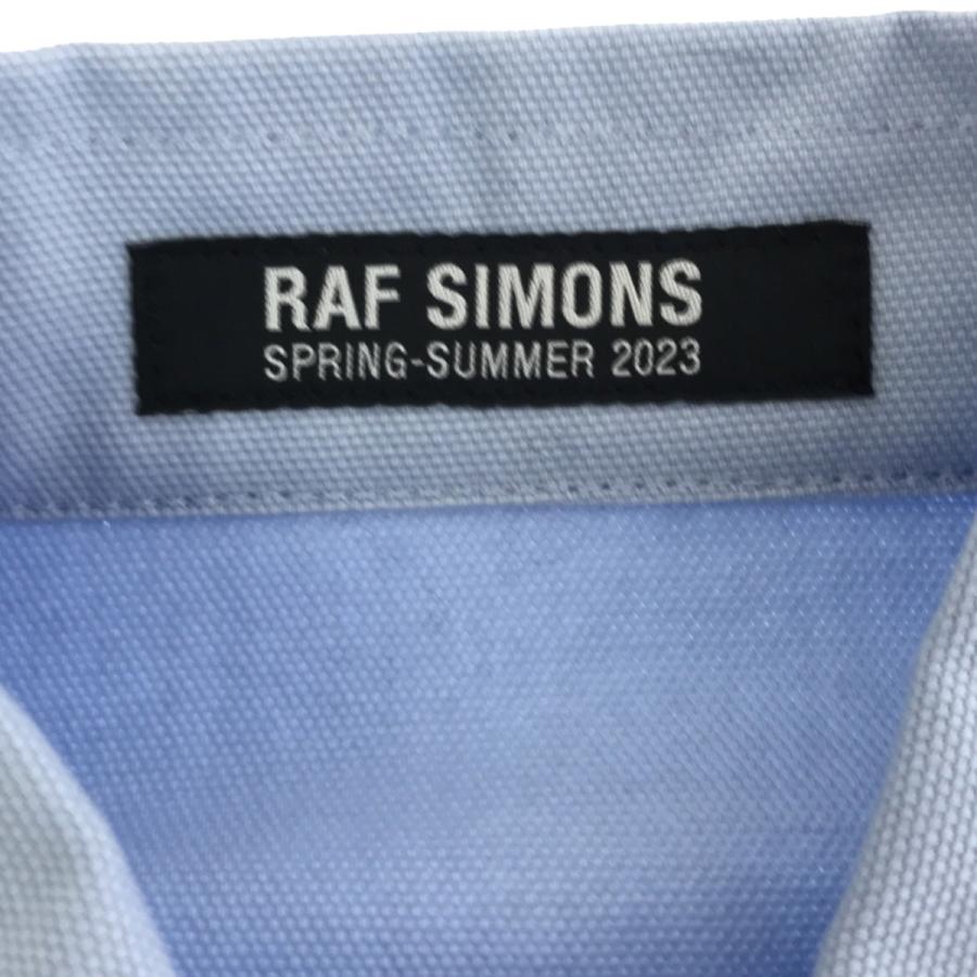 RAF SIMONS ラフシモンズ 23SS CROPPED DENIM SHIRT RSパッチ 