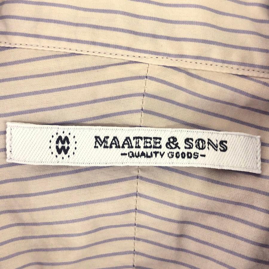 MAATEE＆SONS マーティーアンドサンズ 23SS Elizabeth Regular Collar