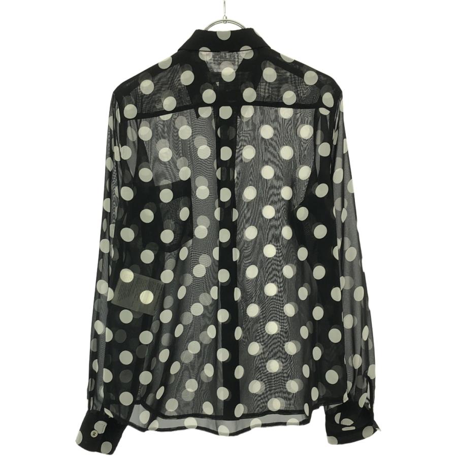 COMME des GARCONS COMME des GARCONS - COMME des GARCONS COMME des GARCONS コムデギャルソンコムデギャルソン 24SS シアードットシャツ RM-B006 ブラック S COMME des GARCONS コムデギャルソンコムデギャルソン 24SS