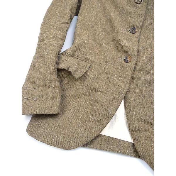 HARDEN Paul Harnden ポールハーデン Blazer ウールリネンツイード