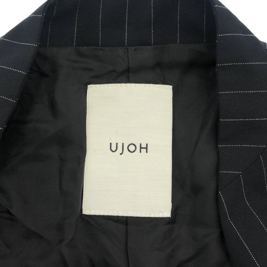 UJOH（ウジョー） アームデザインノーカラーストライプジャケット U781