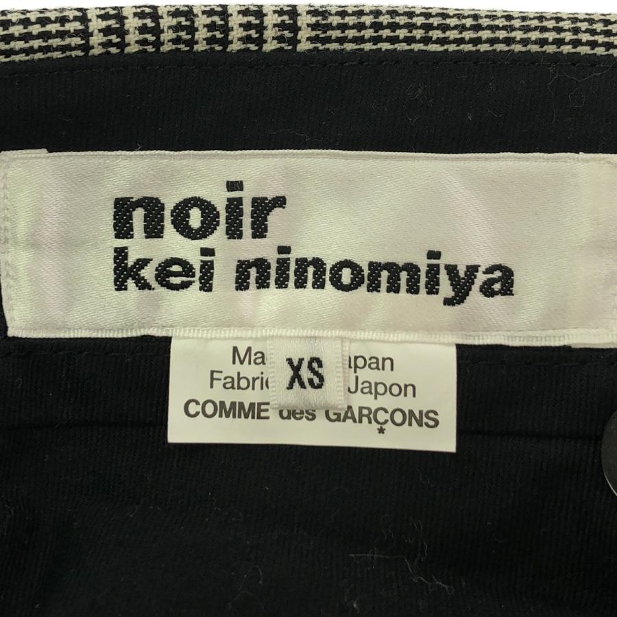 noir kei ninomiya ノワール ケイ ニノミヤ 23SS グレンチェック