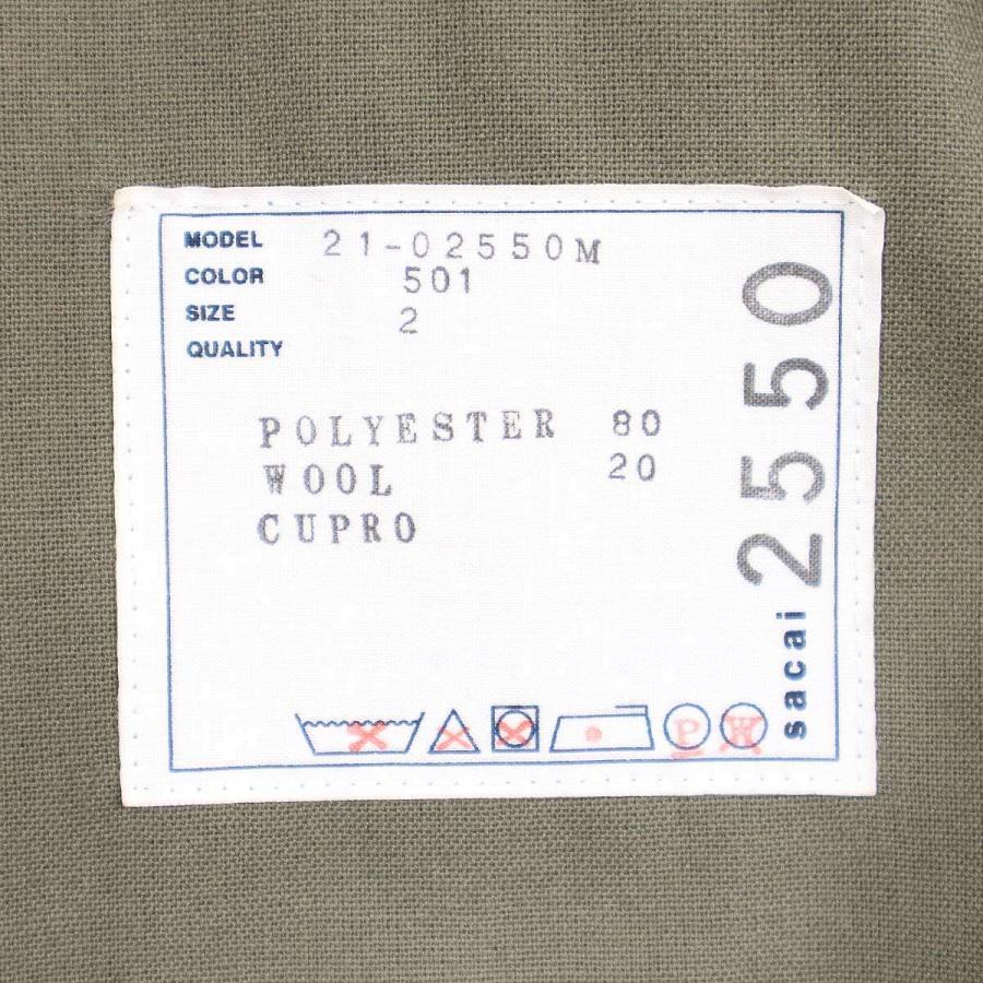 sacai（サカイ） 21AW Suiting Jacket ドッキングジャケット 21-02550M